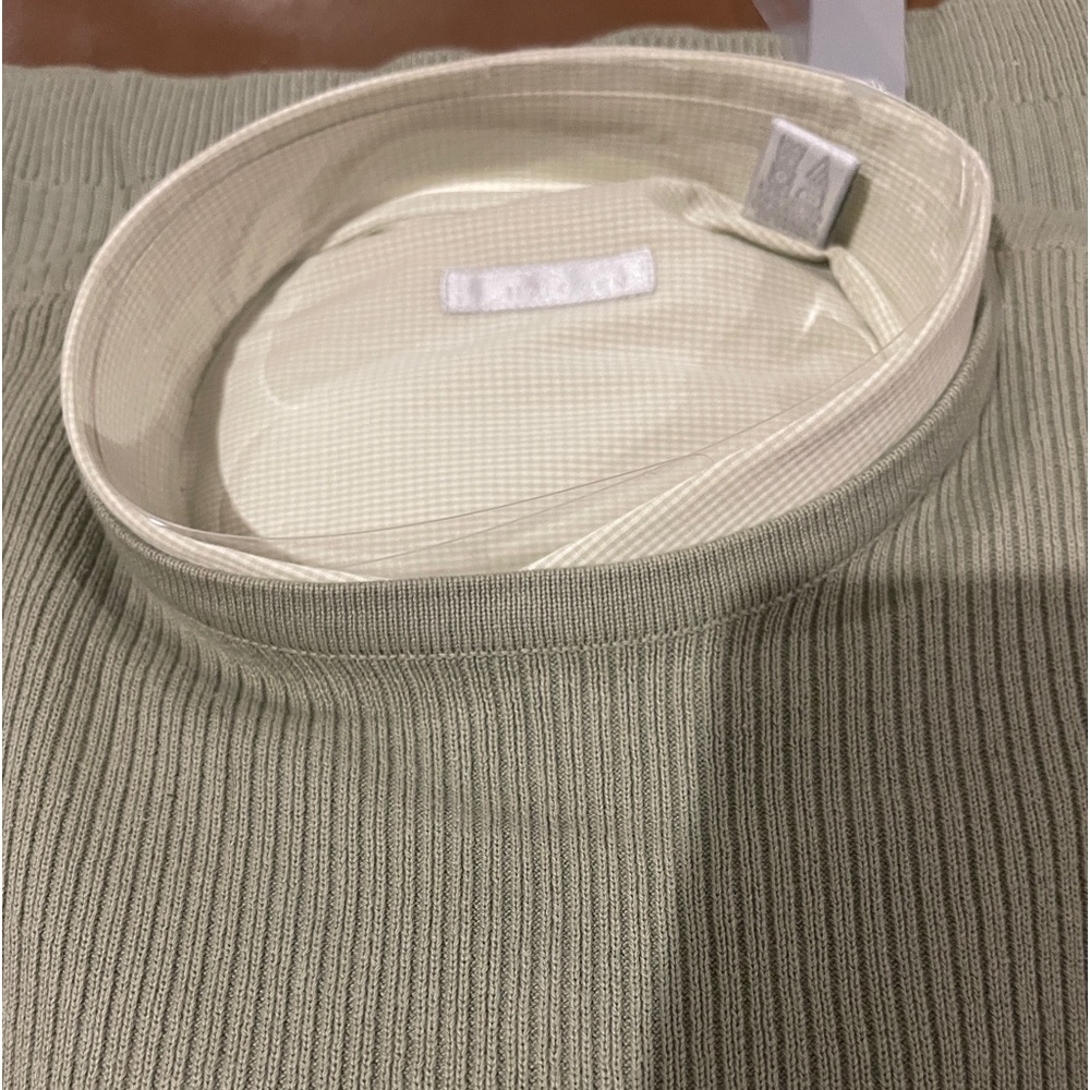 Sweater and dress shirt set ..2